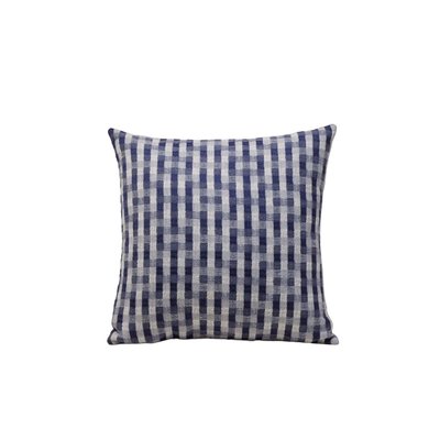 Housse de coussin en Jacquard bicolore à carreaux  CASTIN MADURA