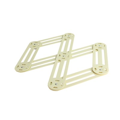 Dessous de plat étirable en inox vanille 19x35 cm ROGER ORFEVRE