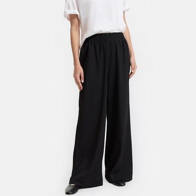 Weit geschnittene, fliessende Hose mit Dehnbund LA REDOUTE COLLECTIONS