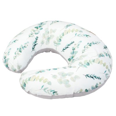 Coussin d'allaitement ergonomique + housse EUCALYPTUS SEVIRA KIDS