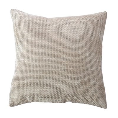 Coussin décoratif en velours chenillé HOME MAISON