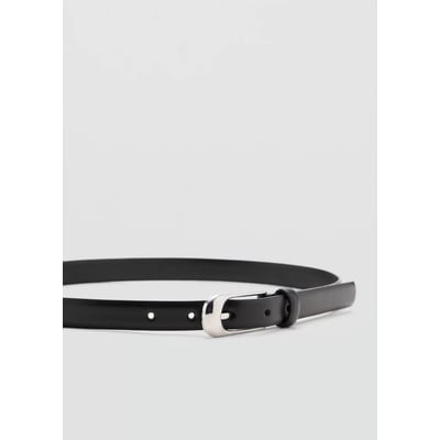 Ceinture cuir boucle MANGO