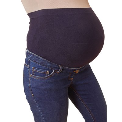 Jean enduit bleu femme La Redoute
