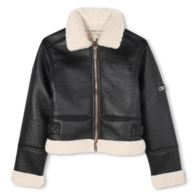 Veste En Cuir Pour Fille 5 Ans - Marque Tape à L'œil, Style Trench, Occasion Très Bon état