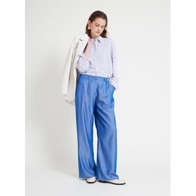 Pantalon large fluide satiné LEINIA NAF NAF