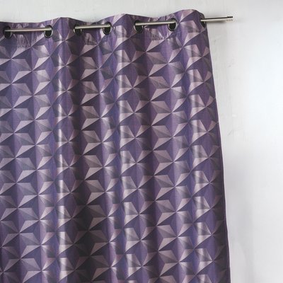 Rideau en jacquard imprimés géométriques HOME MAISON
