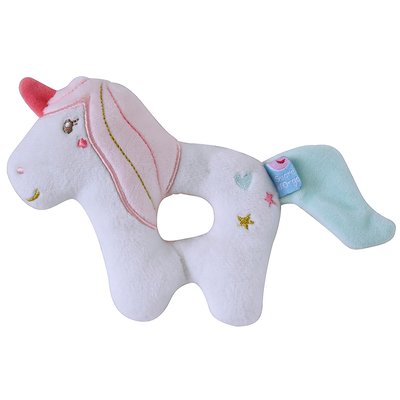Petit hochet licorne SUCRE D'ORGE