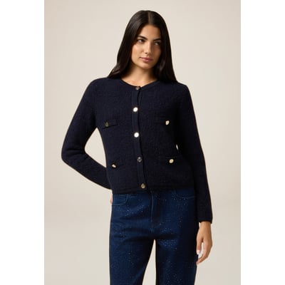 Cardigan court effet veste OLTRE