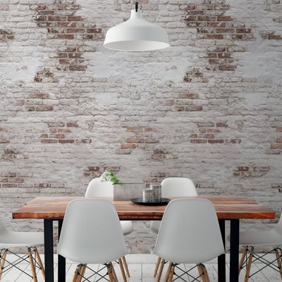 Papier peint  briques HEXOA