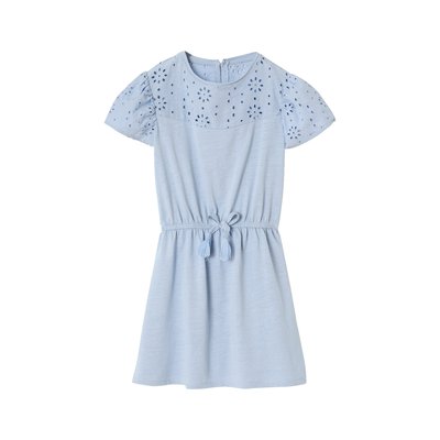 Robe détails en broderie anglaise VERTBAUDET