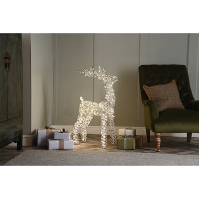 80cm Spiral Twirl Reindeer Decorative Light SO'HOME
