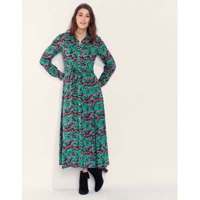 Robe chemise longue imprimée ALI LA FIANCÉE