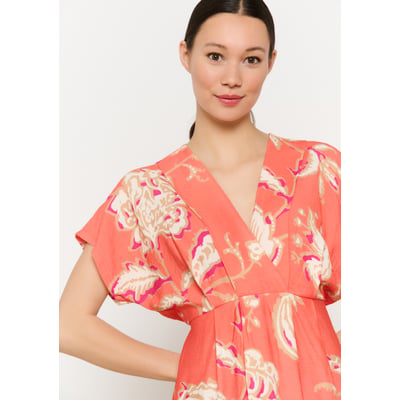 Robe midi imprimée fluide LOLALIZA