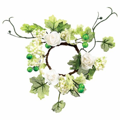 2 Décorations florales pour photophore ATMOSPHERA