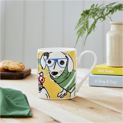 Mug Meirion Bright Yellow Dog Mug PORTMEIRION