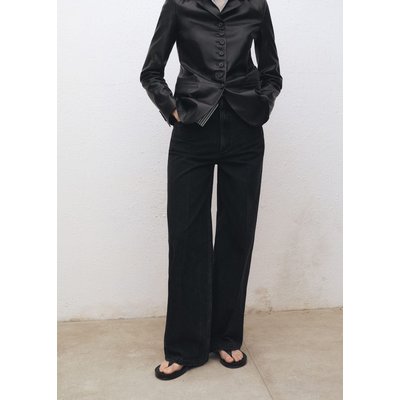 Jean droit taille haute MANGO