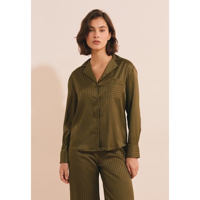 Chemise de pyjama à rayures HALMIA ETAM