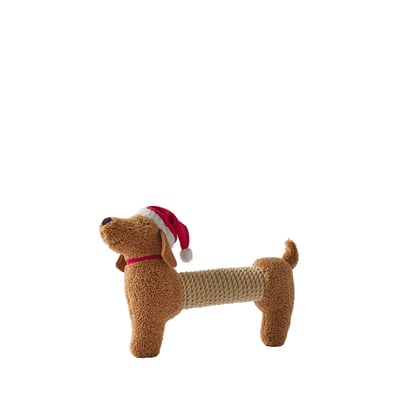 Jouet teckel de Noël chien VERTBAUDET