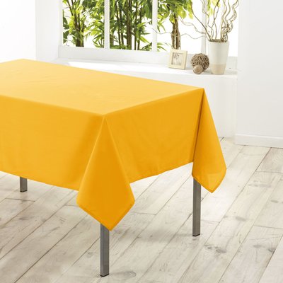 Nappe en polyester Jaune 140 x 200 cm DOUCEUR D'INTÉRIEUR