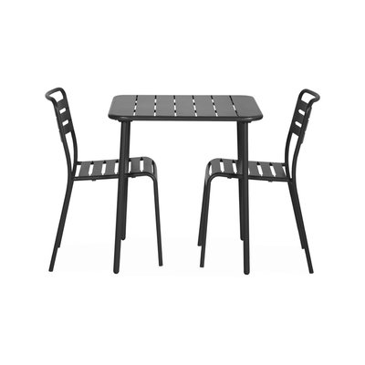 Table de jardin métal 2 chaises AMÉLIA SWEEEK
