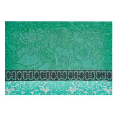 Set de table en Lin, ESCAPADE TROPICALE LE JACQUARD FRANCAIS