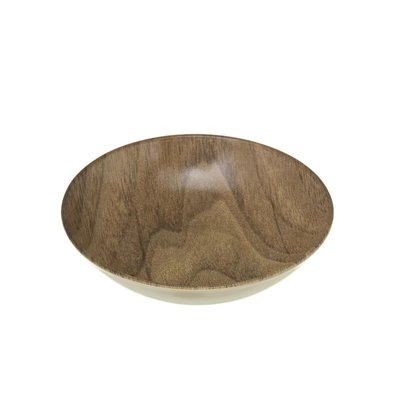 Assiette creuse design bois Mood SECRET DE GOURMET
