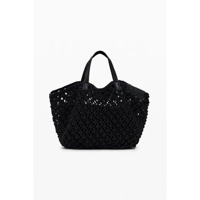 Grand sac shopper en crochet DESIGUAL