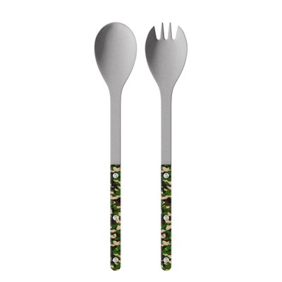 Couverts à salade, Bistrot Vintage Camouflage SABRE