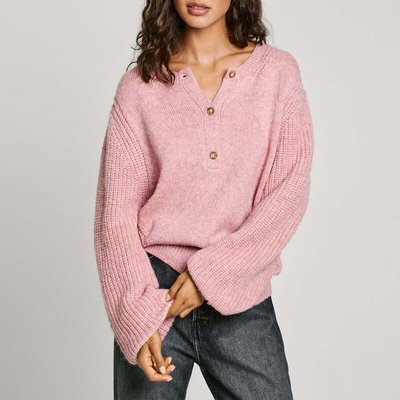 Pull En Maille Avec Boutons PEPE JEANS