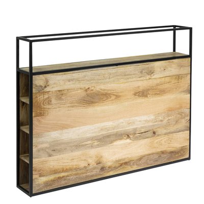 Tête de lit en bois de manguier 160 cm  ARMELLE MADE IN MEUBLES 