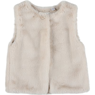 Gilet fausse fourrure d'imitation- Très bon état OKAIDI