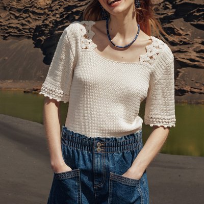 Pull en crochet PROMOD