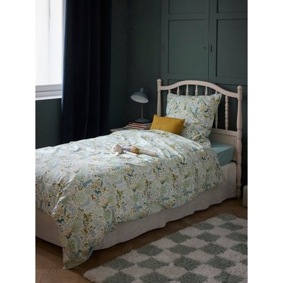 Housse de couette percale de coton "FORÊT MAGIQUE" CYRILLUS