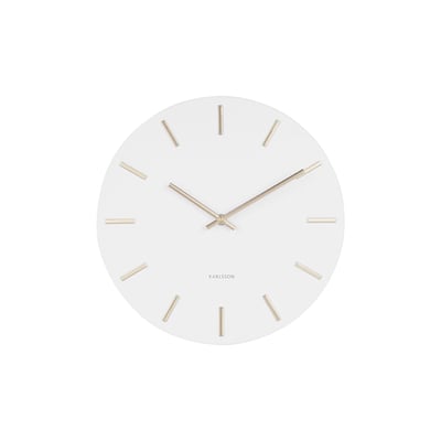 Horloge Murale Acier CHARM KARLSSON