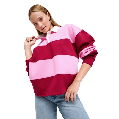 Sweatshirt à col chemise CROSS YOUR MIND. ROXY