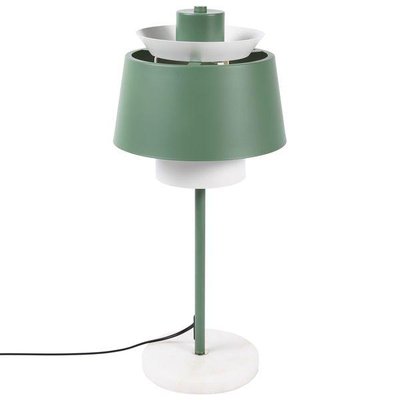 Lampe de table en fer  avec socle en marbre Mira ZAGO