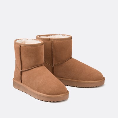 Botas com forro em pele LA REDOUTE COLLECTIONS