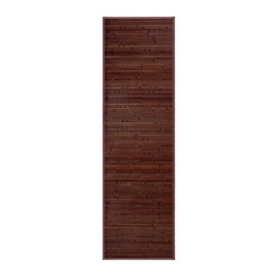 Tapis de Couloir Bambou Couleur Chocolat - 60x200cm WADIGA