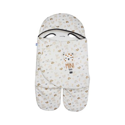 Nid de naissance guelor molleton bio avec jambe securite auto SUCRE D'ORGE