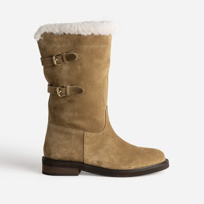 Botte Plate en cuir CAITLIN ERAM