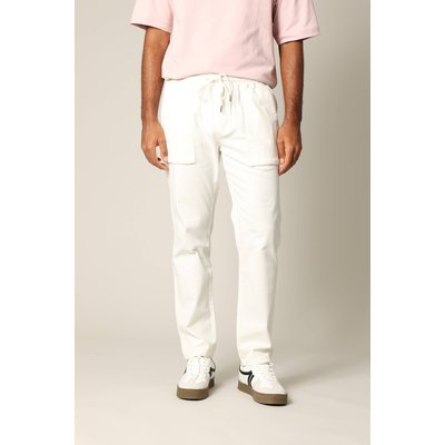Pantalon en coton avec poches, taille élastiquée et cordon TYLER DEELUXE