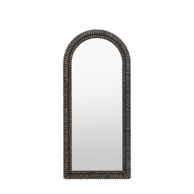 170cm Notley Arch Leaner Mirror Black ÉDITÉ
