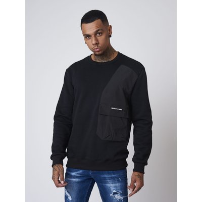 Sweat Col Rond Avec Empiècement Et Poche PROJECT X