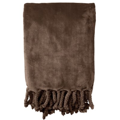 Plaid Florijn - Marron, 150x200 cm DUTCH DECOR