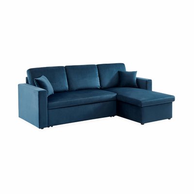 Canapé convertible 3 places velours IDA VELOURS SWEEEK
