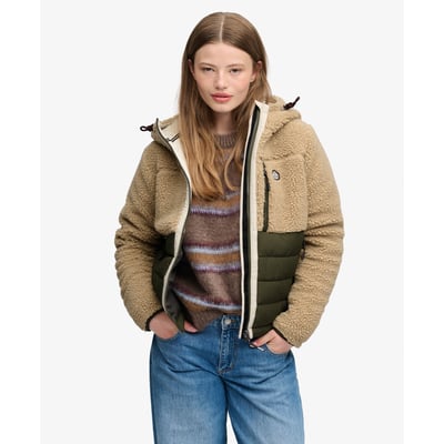 Veste Hybride Matelassée Outdoor Borg SUPERDRY