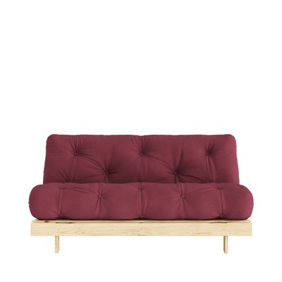 Canapé convertible 160x200cm en bois naturel et tissu - ROOTS KARUP DESIGN
