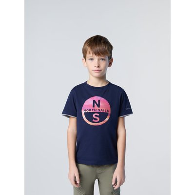 T-shirt à imprimé logo effet photo NORTH SAILS