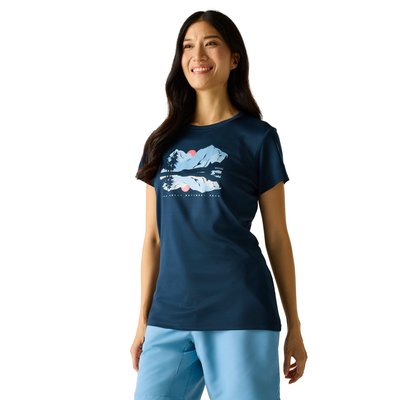 T-shirt motif/style scène de montagne REGATTA