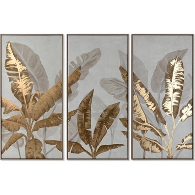 Tableau paysage sur toile, exotique RECOLLECTION
